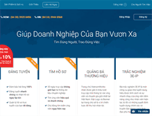 Tablet Screenshot of employer.vietnamworks.com
